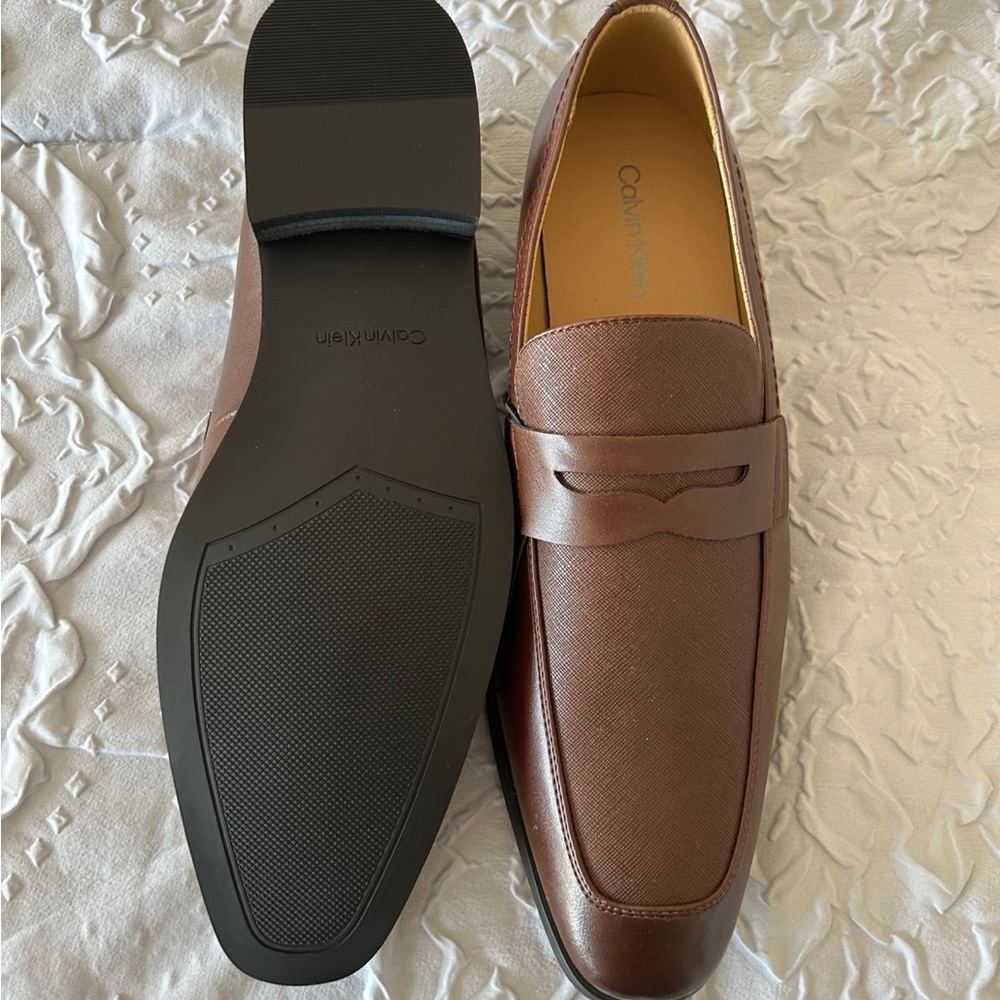 Calvin Klein Brown dress shoes 10.5 - Picture 5 of 5